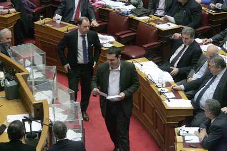 Greece Justice Parliament Vote - Jan 2013