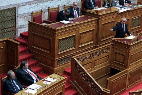 Greece Parliament Sub-marine Affair - Apr 2011