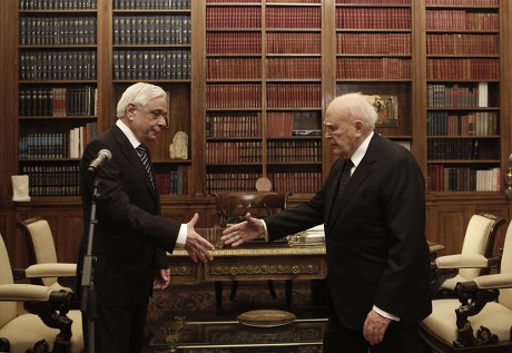 Greece President Handover Ceremony - Mar 2015
