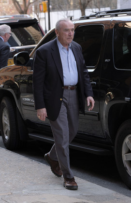 Bill Bratton out and about, New York, USA - 03 Feb 2017