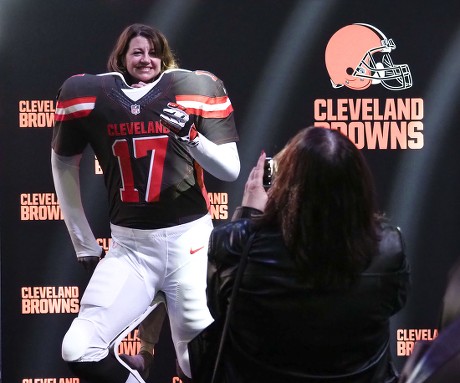 Fan Pose Behind Cleveland Browns Mannequin Editorial Stock Photo - Stock  Image