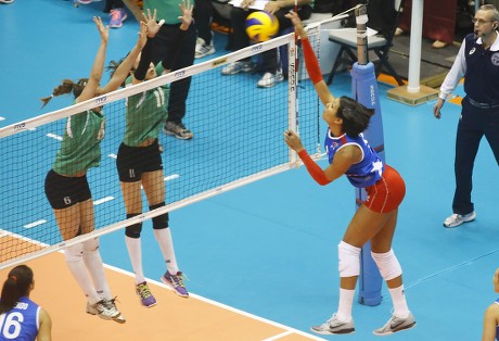   Count   Puerto Rico Volleyball Olympic Qualification - May 2016 Stock 