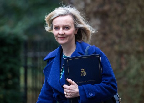 Liz Truss Justice Secretary Editorial Stock Photo - Stock Image