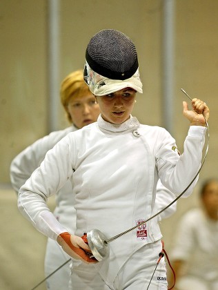 Simone Naef Switzerland Prepares Herself Prior Editorial Stock Photo