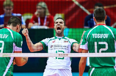 Teodor Salparov C Bulgaria Celebrates Point Editorial Stock Photo ...
