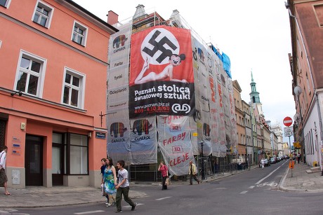 Large Poster Nazi Swastika Naked Woman 新闻传媒库存照片 - 库存图片 | Shutterstock