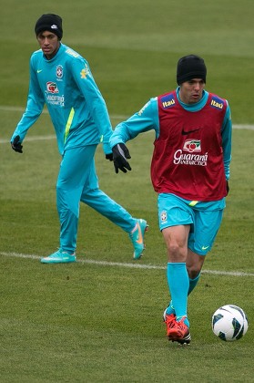 Brazilian National Soccer Team Players Neymar Editorial Stock Photo