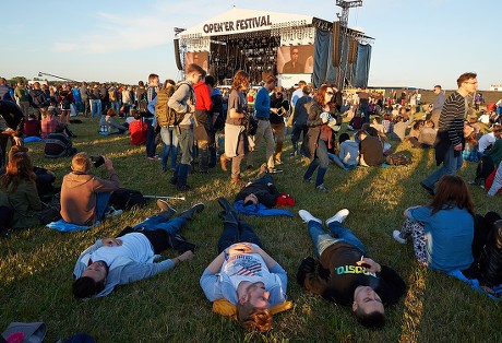 Festivalgoers Relax On Ground Opener Festival Editorial Stock Photo - Stock  Image | Shutterstock