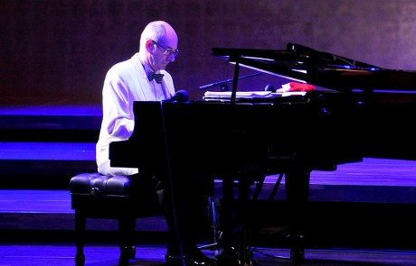 A Picture Made Available on 30 November 2014 Shows Conductor and Pianist Wil Salden of Us Glenn Miller Orchestra Performing During Their Concert at the Szczecin Philharmonic in Szczecin Poland 29 November 2014 Poland Szczecin