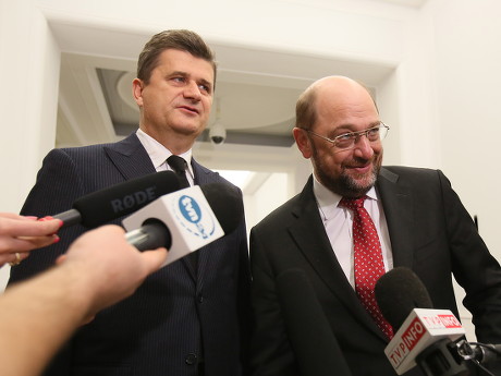 Poland President Schulz Party of European Socialist - Nov 2013