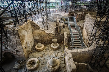 The House of the Chaste Lovers in Pompeii, Naples, Italy - 08 Feb 2017 ...