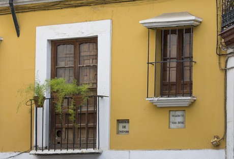 Exterior View Birthplace Former Home Spanish Editorial Stock Photo ...