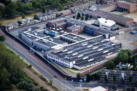 Aerial View Scheveningen Prison Hague Netherlands Editorial Stock Photo ...