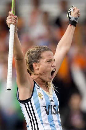 Argentina Player Delfina Merino Reacts After Editorial Stock Photo