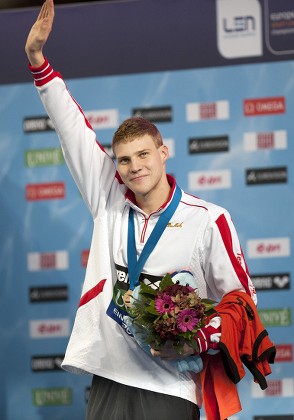 Austrian Swimmer Dinko Jukic Celebrates On Editorial Stock Photo 