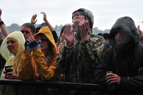 Fans Rain Editorial Stock Photo - Stock Image Shutterstock