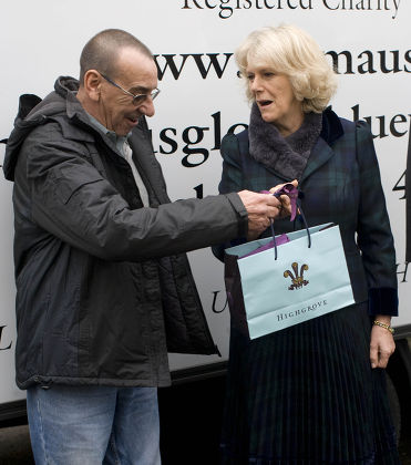 Camilla, Duchess of Cornwall Visits the Emmaus Retail Shop in Nailsworth, Gloucestershire, Britain - 22 Dec 2008