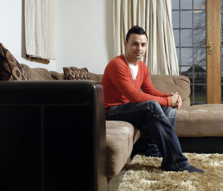 Andy Scott Lee at home, Windsor, Britain - 2008