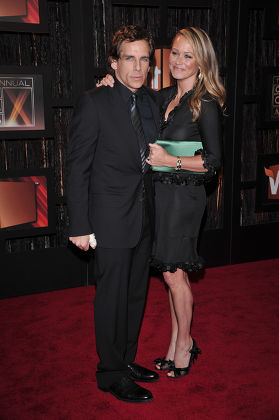 Ben Stiller Wife Christine Taylor Editorial Stock Photo - Stock Image
