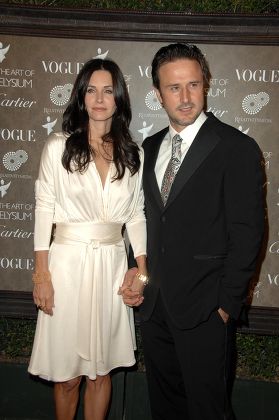 Courteney Cox Arquette Husband David Arquette Editorial Stock Photo