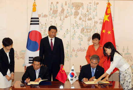 South Korea China Diplomacy - Jul 2014