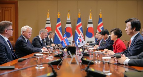 South Korea Iceland Diplomacy - Nov 2015