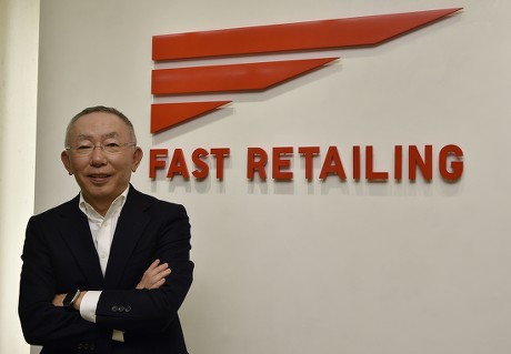 CEO of Fast Retailing operating Uniqlo interview in Tokyo, Japan - 08 Feb 2017