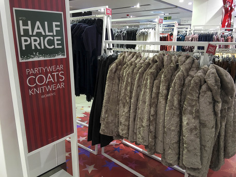 Debenhams sales clearance coats