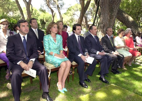 Spain Spanish Royal Family Couple Fifth Grandson's Baptism - Jun 2002