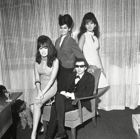 Phil Spector Ronettes Veronica Bennett Later Editorial Stock Photo 