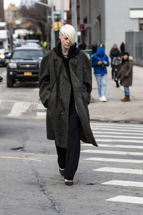 Street Style, Day 5, Fall Winter 2017, New York Fashion Week, USA - 13 Feb 2017