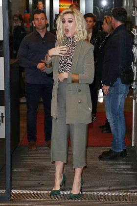 Katy Perry Bbc Radio Studios Editorial Stock Photo - Stock Image