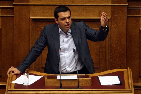 Greek Parliament On the Country's Third Bailout Agreement in Five Years - Aug 2015