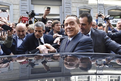 Silvio Berlusconi Meets Thai Businessman Bee Taechaubol - May 2015