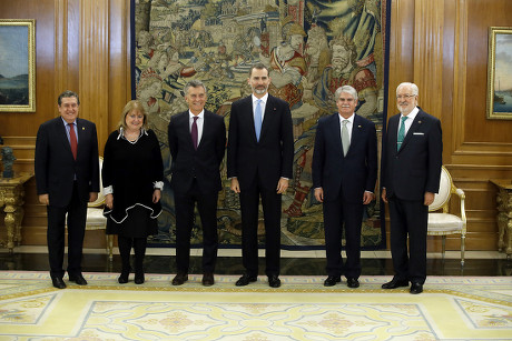 Argentine President Mauricio Macri visits Spain, Madrid - 22 Feb 2017