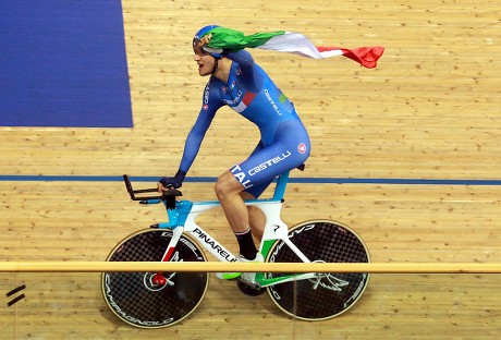 Italys Filippo Ganna Celebrates Winning Gold Editorial Stock Photo ...