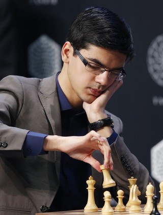 Anish Giri R Netherlands Plays Against Editorial Stock Photo