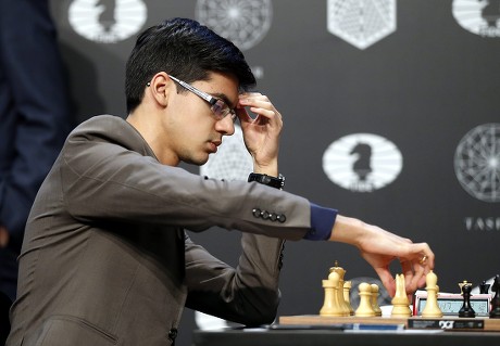 Anish Giri R Netherlands Plays Against Editorial Stock Photo