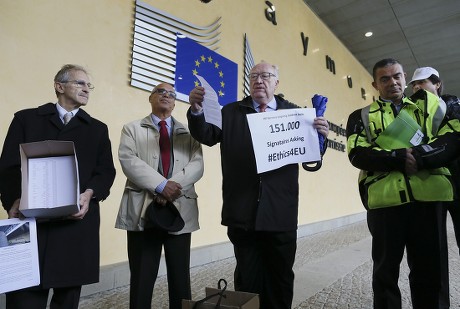 Belgium Eu Commission Petition Anti Barroso - Oct 2016