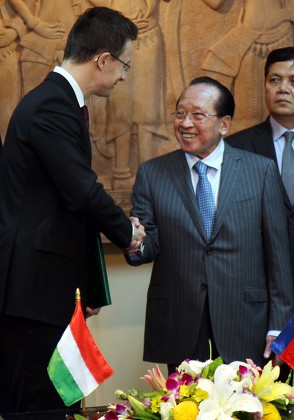 Cambodia Hungary Diplomacy - Jan 2016