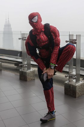 Jumper Superhero Costume Lawrence Jones Australia Editorial Stock Photo -  Stock Image | Shutterstock