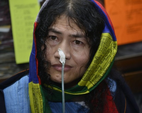 Irom Chanu Sharmila Socalled Iron Lady Editorial Stock Photo - Stock ...