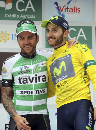 Spanish Cyclist Carlos Barbera R Movistar Editorial Stock Photo Stock