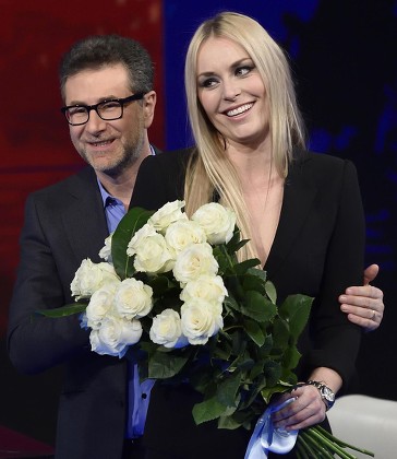 Lindsay Vonn on Italian televion show, Milan, Italy - 26 Feb 2017