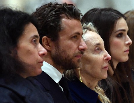 Commemoration mass for Vogue editor Franca Sozzani, Milan, Italy - 27 Feb 2017
