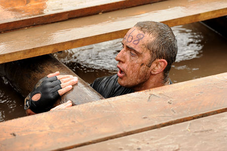 Competitor During Tough Guy Competition Editorial Stock Photo Stock