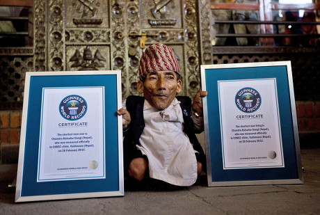 Nepal World Records Shortest Living Man - Feb 2012