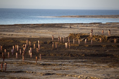 Models Us Artist Spencer Tunick Stand Editorial Stock Photo - Stock