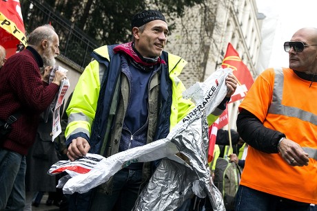France Air France Protest - Oct 2015