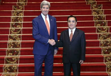 Laos Usa Kerry Diplomacy - Jan 2016